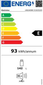 Vestavná chladnička Electrolux LRB2AE88S (E)
