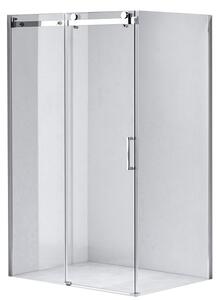 BPS-koupelny Obdélníkový sprchový kout KZ202B 110x90 chrom/transparent - bez vaničky