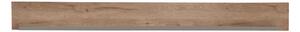 NÁSTĚNNÁ POLICE, barvy dubu, 180/18/22 cm Hom`in