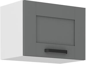 STL 50 cm skříňka horní jednodveřová (otevírání nahoru) LUNA Barevné provedení LUNA: Dub Artisan / Bílý mat