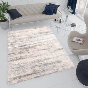 Chemex Moderní koberec Versay Shaggy - bříza - krémový Rozměr koberce: 80x150 cm