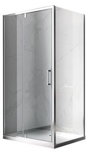 BPS-koupelny Obdélníkový sprchový kout KZ06C 110x80 chrom/transparent - bez vaničky