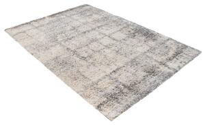 Chemex Moderní koberec Versay Shaggy - kachličky - krémový Rozměr koberce: 80x150 cm