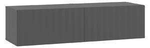 TV STOLEK, černá, 128/32/42 cm Xora