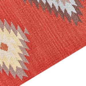 Bavlněný kelimový koberec 200 x 300 cm vícebarevný LORUT