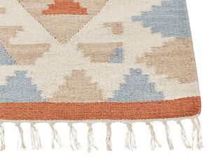 Bavlněný kelimový koberec 200 x 300 cm vícebarevný DILIJAN