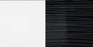 Komoda Lux Stripes Barva korpusu: bílá/černá