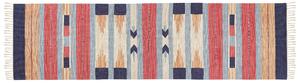 Bavlněný kelimový koberec 80 x 300 cm vícebarevný GANDZAK