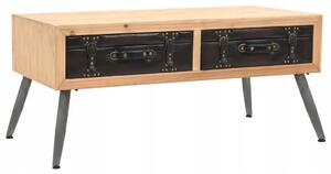 Konferenční stolek Zakito Home obdélníkový 55 x 115 x 50 cm legno tmavý