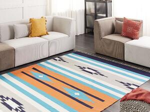 Vlněný kelimový koberec 200 x 300 cm vícebarevný NORATUS