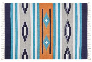 Vlněný kelimový koberec 200 x 300 cm vícebarevný NORATUS