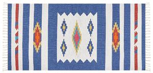Bavlněný kelimový koberec 80 x 150 cm vícebarevný VARSER