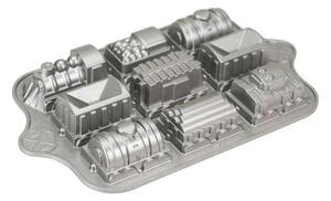 Forma na Vláček, 9 ks, stříbrná 1,2 l, NORDIC WARE 59048