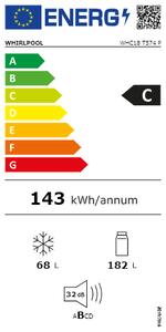 Vestavná chladnička Whirpool Whirlpool WHC18 T574 P (C)