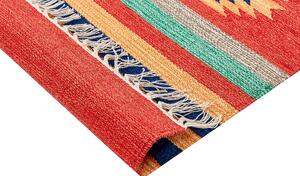 Vlněný kelimový koberec 200 x 300 cm vícebarevný HATIS