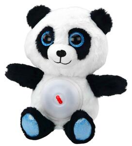 LEANToys Uspávací lampička Panda medvídek