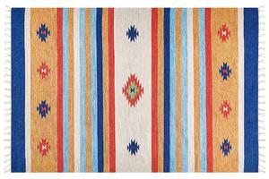 Bavlněný kelimový koberec 200 x 300 cm vícebarevný TARONIK
