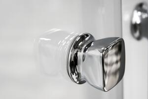 Besco Duo Slide sprchové dveře 140 cm posuvné chrom lesk/průhledné sklo DDS-140