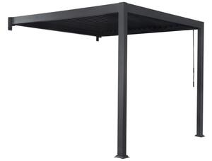 Lagos nástěnná terasová pergola 3 x 4 m Garden Point antracitová
