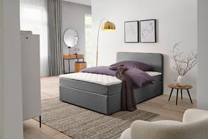 AMERICKÁ POSTEL, 140/200 cm, světle šedá P & B, Online Only