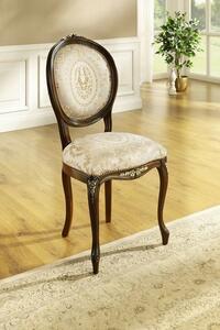 (3540) SEDIA CASTELLO béžová zámecká židle