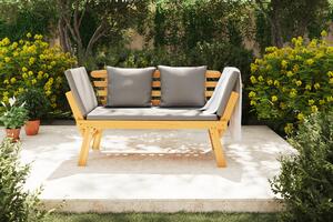 ZAHRADNÍ LAVICE dřevo, textil Ambia Garden, Online Only