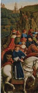 Vlámský gobelín tapiserie - Just Judges by Jan van Eyck