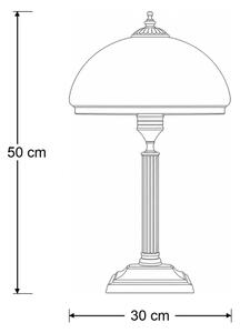 Brilagi - Stolní lampa TAURUS 2xE14/11W/230V bronz