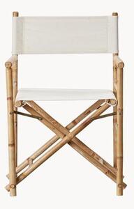 Skládací režisérská židle z bambusového dřeva Mandisa