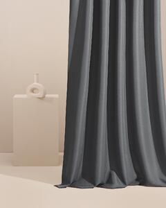 Room99 Závěs na terasu/Verandu/Altánku AURA na kroužcích Barva: Krémová/Stříbrná, Velikost: 180 x 250 cm