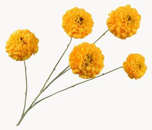 Sada umělých květin Tagetes, 2 díly