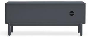 Tmavě šedý TV stolek 140x56 cm Corvo - Teulat