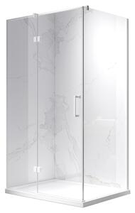 BPS-koupelny Obdélníkový sprchový kout KZ03B 110x90 bílá/transparent - bez vaničky
