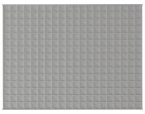 Zátěžová deka šedá 152 x 203 cm 7 kg textil