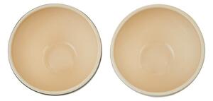 Misky z kameniny v krémovo-zlaté barvě v sadě 2 ks 180 ml London – Premier Housewares