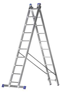 Elkop Hliníkový žebřík Multi 2x2,7m -10 příček