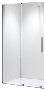 BPS-koupelny Posuvné sprchové dveře ASTRA CH A 100 chrom/transparent pro instalaci do niky - bez vaničky