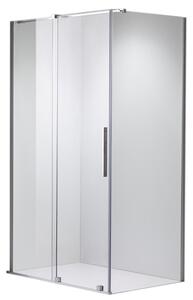 BPS-koupelny Obdélníkový sprchový kout ASTRA CH A 90x80 chrom/transparent - bez vaničky