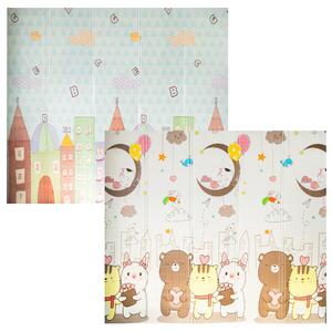 Aga4Kids Dětská skládací pěnová podložka 200x180 cm DS3018
