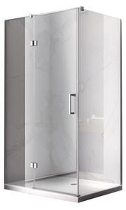 BPS-koupelny Obdélníkový sprchový kout ZES KZ03B 110x90 chrom/transparent - bez vaničky