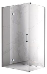 BPS-koupelny Obdélníkový sprchový kout ZES KZ02D 120x80 chrom/transparent - bez vaničky