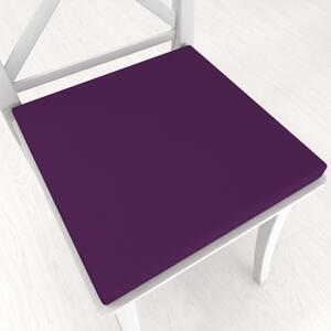 Biante Čtvercový podsedák Rongo RG-064 Tmavě fialový - 38x38x3 cm