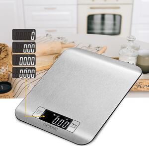 Digitální kuchyňská váha - stříbrná