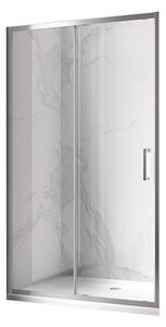 BPS-koupelny Posuvné sprchové dveře ZES KZ A 100 chrom/transparent pro instalaci do niky - bez vaničky