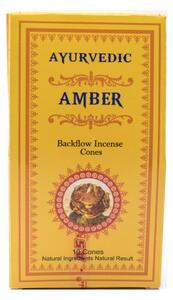Masala Incense Amber – indické vonné františky "Tekoucí dým" Masala Incense
