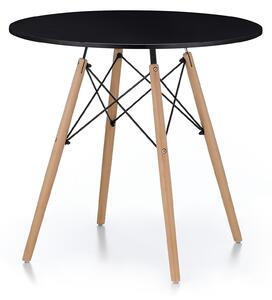 Aga Jídelní stůl 80 cm Černý