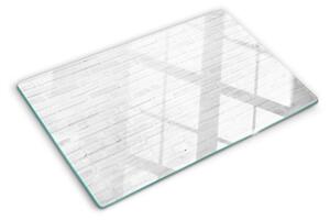 Skleněné krájecí prkénko Cihlová zeď v minimalistickém stylu ddk-nr-wm-00007821
