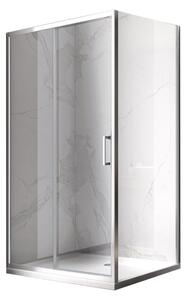 BPS-koupelny Obdélníkový sprchový kout ZES KZ103 90x80 chrom/transparent - bez vaničky