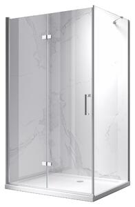 BPS-koupelny Obdélníkový sprchový kout ZES KZ20E 110x80 chrom/transparent - bez vaničky