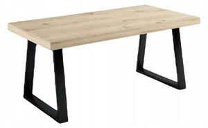 Kávový stolek loft dub lavička 100x50 cm obývací pokoj